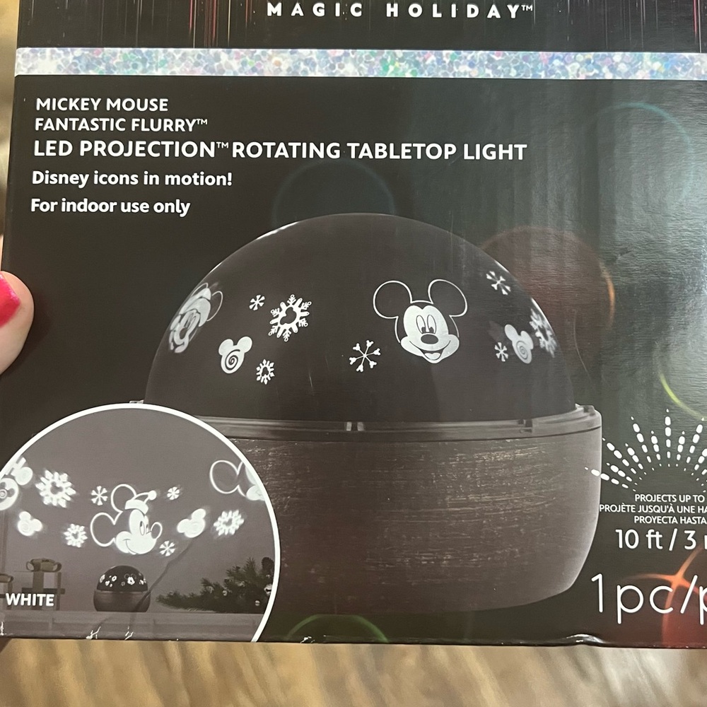 Disney Mickey Mouse Rotating LED Light